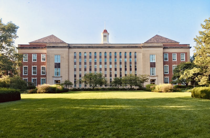 University campus hall