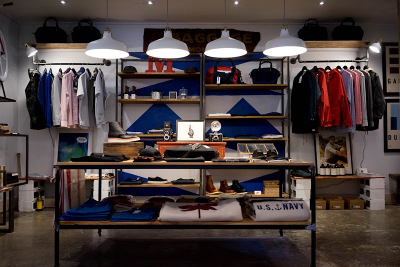 Retail store interior